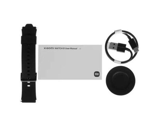 Смарт часы XIAOMI WATCH S1 ЧЕРНЫЙ